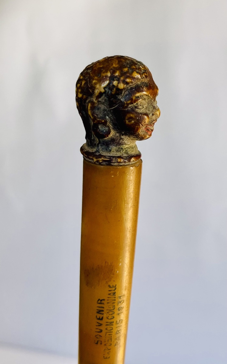 Umbrella Handle, Colonial Exhibition, Paris 1931 -photo-4
